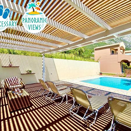 Villa Barbati Dream With Private Pool By Dadovillas Pyrgi  Экстерьер фото