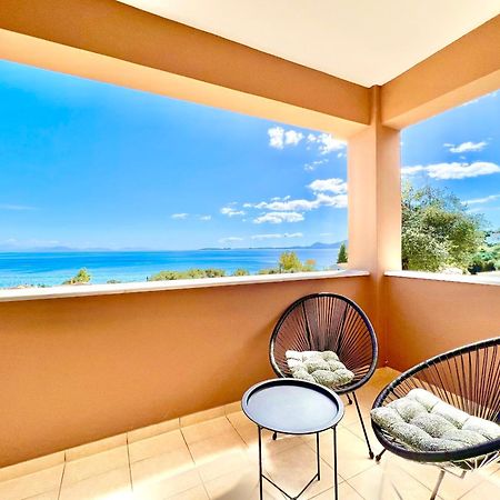 Villa Barbati Dream With Private Pool By Dadovillas Pyrgi  Экстерьер фото