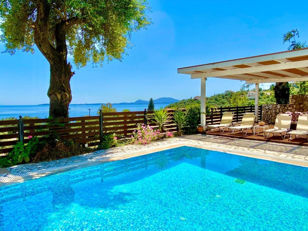 Villa Barbati Dream With Private Pool By Dadovillas Pyrgi  Экстерьер фото