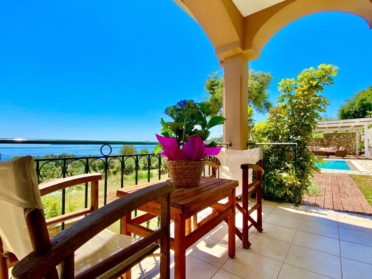 Villa Barbati Dream With Private Pool By Dadovillas Pyrgi  Экстерьер фото