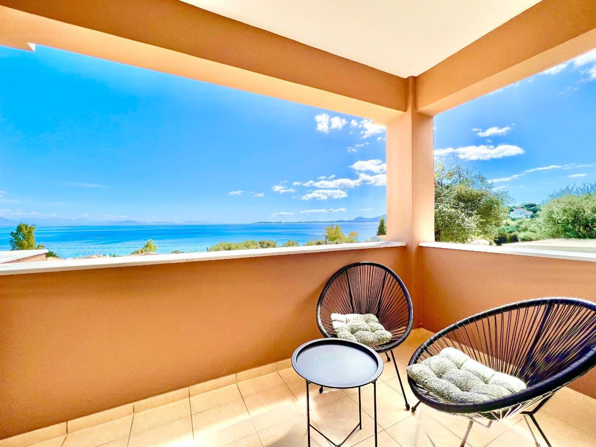 Villa Barbati Dream With Private Pool By Dadovillas Pyrgi  Экстерьер фото
